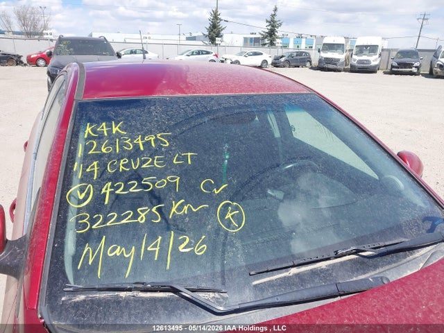 1G1PC5SB8E7422509 Chevrolet CRUZE LT