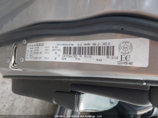 1C4PJMCSXGW173872 Jeep Cherokee Latitude