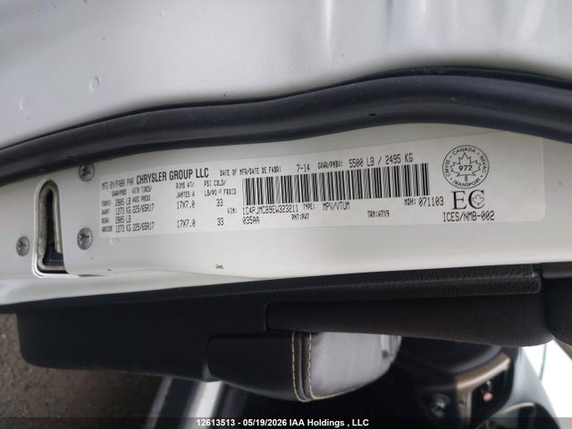 Продажа на аукционе авто 2014 Jeep Cherokee Latitude, vin: 1C4PJMCB9EW323211, номер лота: 12613513