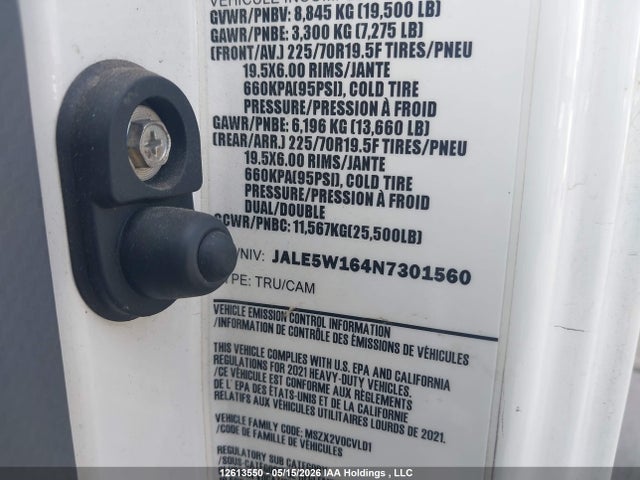 Isuzu NRR 2022 JALE5W164N7301560 Image 9