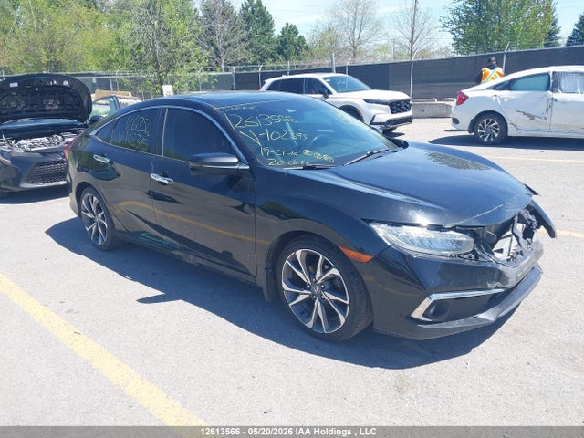 2019 Honda Civic Touring მანქანა იყიდება აუქციონზე, vin: 2HGFC1F99KH102345, აუქციონის ნომერი: 12613566