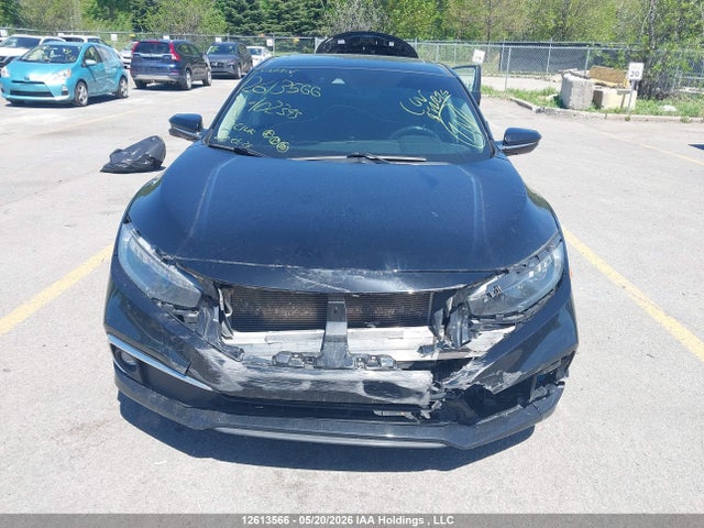 2019 Honda Civic Touring მანქანა იყიდება აუქციონზე, vin: 2HGFC1F99KH102345, აუქციონის ნომერი: 12613566