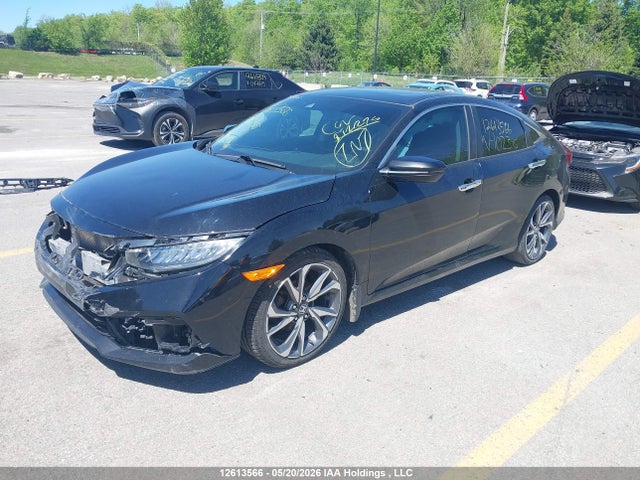 2019 Honda Civic Touring მანქანა იყიდება აუქციონზე, vin: 2HGFC1F99KH102345, აუქციონის ნომერი: 12613566