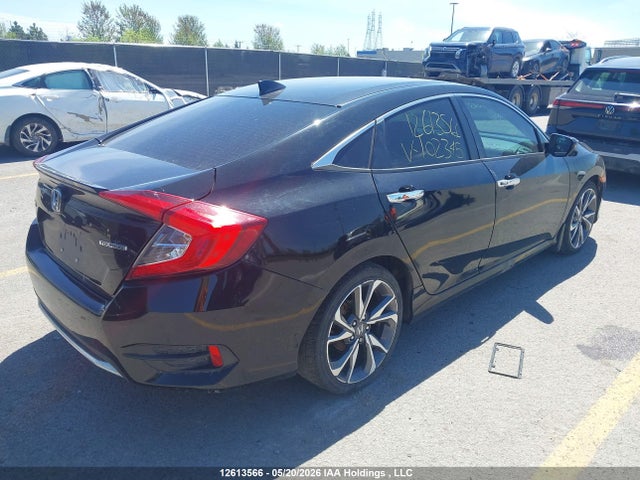 2019 Honda Civic Touring მანქანა იყიდება აუქციონზე, vin: 2HGFC1F99KH102345, აუქციონის ნომერი: 12613566