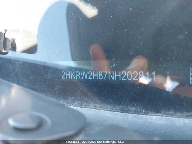 12613584 :رقم المزاد ، 2HKRW2H87NH202811 vin ، 2022 Honda Cr-v مزاد بيع