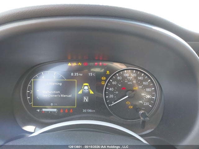 12613601 :رقم المزاد ، 3N1CP5CV0SL476433 vin ، 2025 Nissan Kicks Play Sv Cvt مزاد بيع