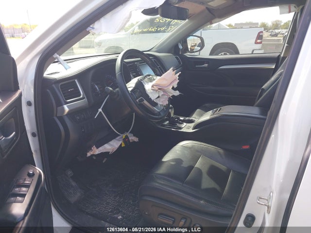 5TDJZRFH3JS541408 Toyota Highlander Xle