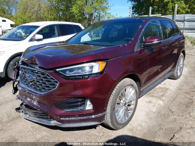 12613618 :رقم المزاد ، 2FMPK4K90LBA63433 vin ، 2020 Ford Edge مزاد بيع