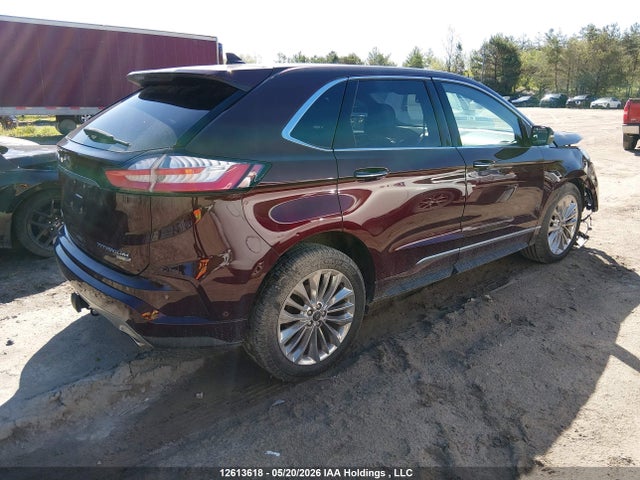 12613618 :رقم المزاد ، 2FMPK4K90LBA63433 vin ، 2020 Ford Edge مزاد بيع
