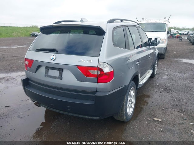 2005 Bmw X3 3.0i მანქანა იყიდება აუქციონზე, vin: WBXPA934X5WD06602, აუქციონის ნომერი: 12613644