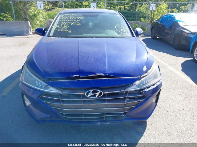 KMHD84LF8KU810422 Hyundai Elantra