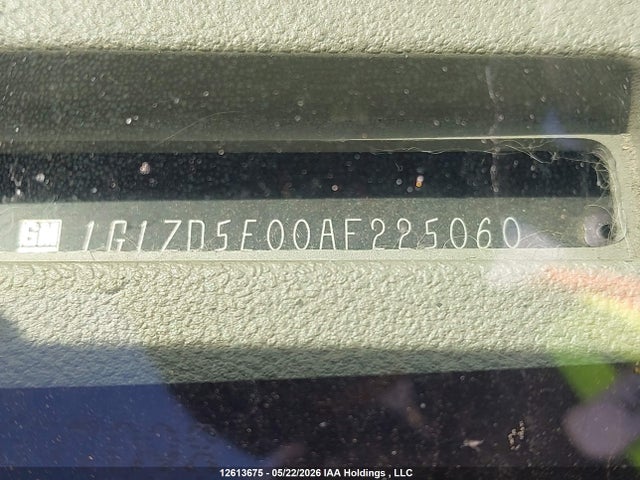 12613675 :رقم المزاد ، 1G1ZD5E00AF225060 vin ، 2010 Chevrolet Malibu Lt Platinum Edition مزاد بيع
