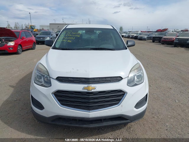 2017 Chevrolet Equinox Ls მანქანა იყიდება აუქციონზე, vin: 2GNFLEEK7H6130621, აუქციონის ნომერი: 12613685