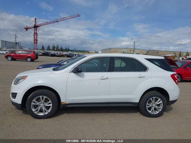 2017 Chevrolet Equinox Ls მანქანა იყიდება აუქციონზე, vin: 2GNFLEEK7H6130621, აუქციონის ნომერი: 12613685