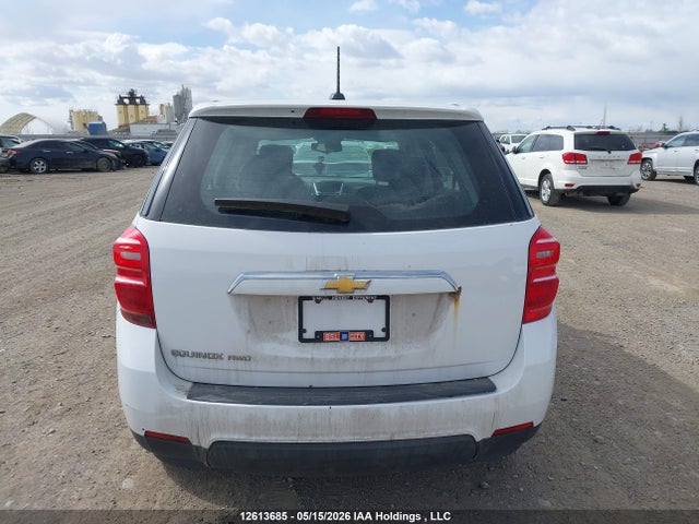2017 Chevrolet Equinox Ls მანქანა იყიდება აუქციონზე, vin: 2GNFLEEK7H6130621, აუქციონის ნომერი: 12613685