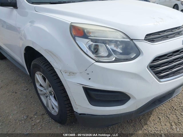 2017 Chevrolet Equinox Ls მანქანა იყიდება აუქციონზე, vin: 2GNFLEEK7H6130621, აუქციონის ნომერი: 12613685