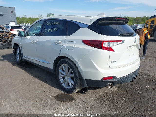 2019 Acura Rdx Tech მანქანა იყიდება აუქციონზე, vin: 5J8TC2H34KL808563, აუქციონის ნომერი: 12613694