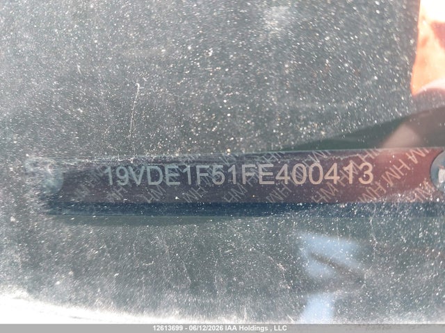 19VDE1F51FE400413 Acura Ilx Premium Package