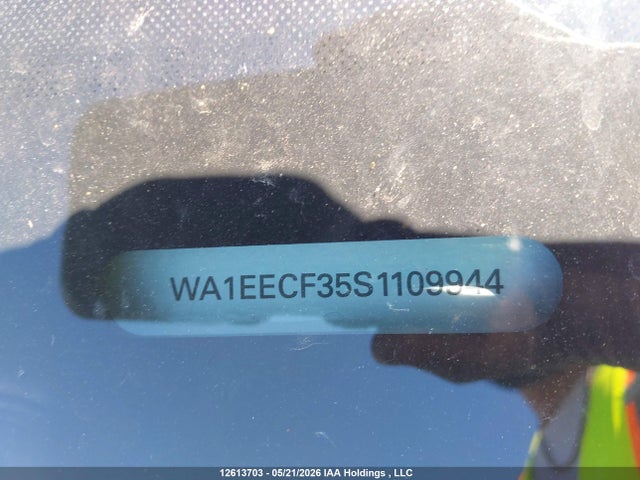 12613703 :رقم المزاد ، WA1EECF35S1109944 vin ، 2025 Audi Q3 45 Progressiv مزاد بيع