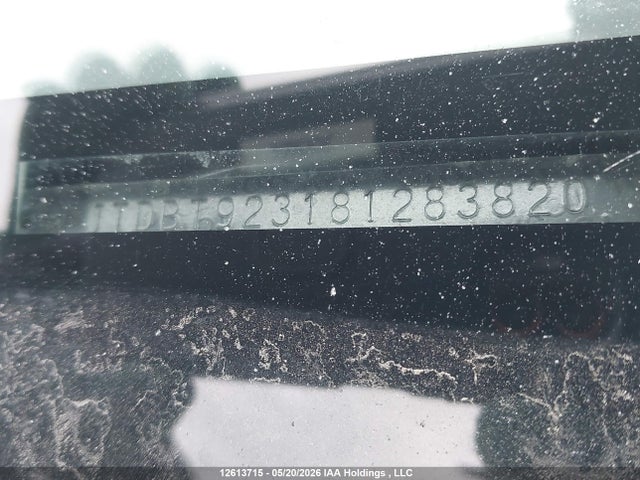Aukcja sprzedaży 2008 Toyota Yaris, vin: JTDBT923181283820, numer aukcji: 12613715