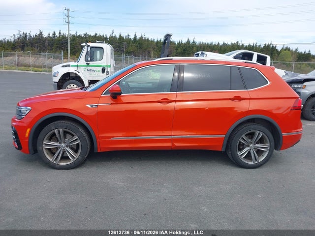 Продажа на аукционе авто 2019 Volkswagen Tiguan Highline, vin: 3VV4B7AX2KM018033, номер лота: 12613736