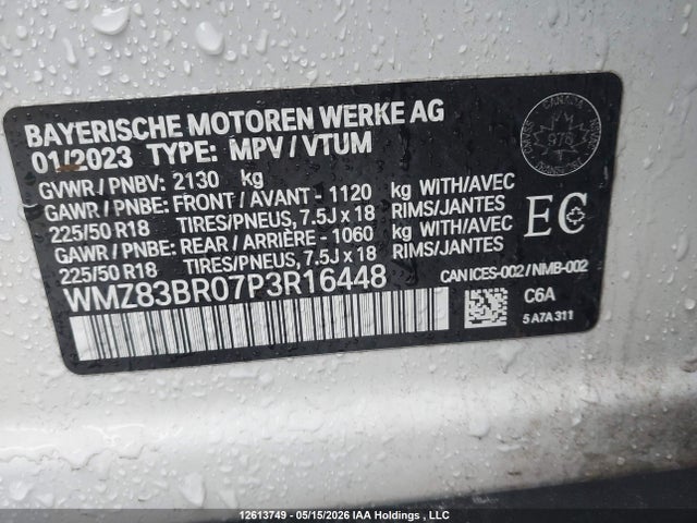 WMZ83BR07P3R16448 Mini Countryman Cooper S