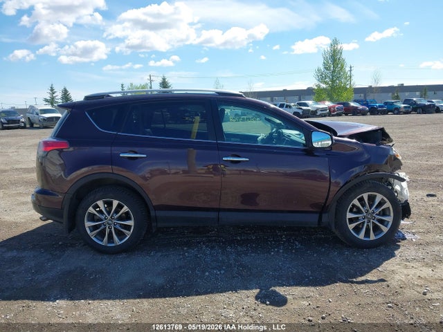12613769 :رقم المزاد ، 2T3DFREV2GW504547 vin ، 2016 Toyota Rav4 Limited مزاد بيع