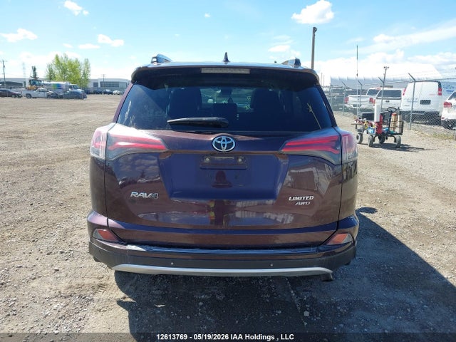 12613769 :رقم المزاد ، 2T3DFREV2GW504547 vin ، 2016 Toyota Rav4 Limited مزاد بيع