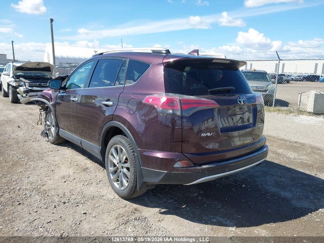 12613769 :رقم المزاد ، 2T3DFREV2GW504547 vin ، 2016 Toyota Rav4 Limited مزاد بيع