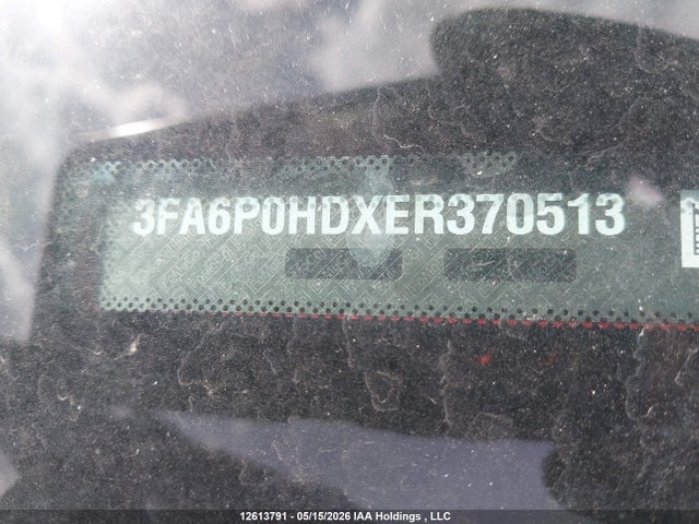 3FA6P0HDXER370513 Ford FUSION SE
