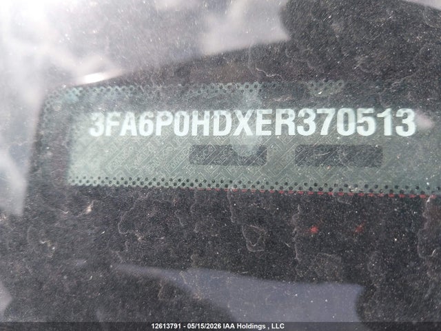 3FA6P0HDXER370513 Ford FUSION SE