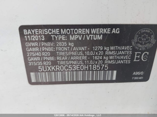 BMW X5 35i 2014 5UXKR0C53E0H18575 Image 19