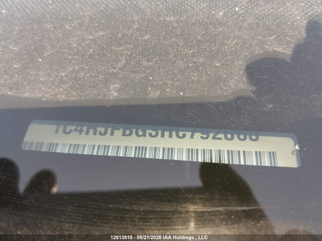 1C4RJFBG3HC792060 Jeep Grand Cherokee Limited
