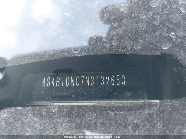 12613827 :رقم المزاد ، 4S4BTDNC7N3132653 vin ، 2022 Subaru Outback Limited مزاد بيع