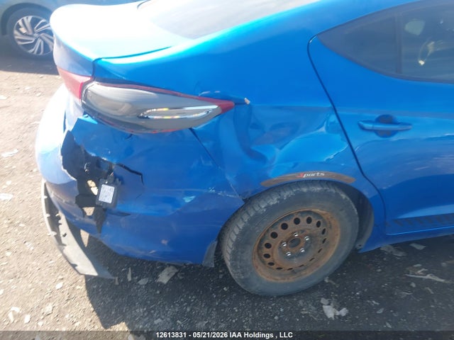 12613831 :رقم المزاد ، KMHD84LF8HU208497 vin ، 2017 Hyundai Elantra Gl مزاد بيع