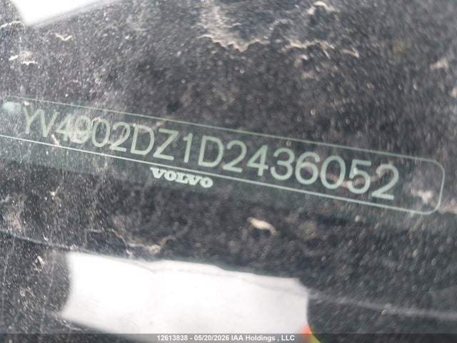 Aukcja sprzedaży 2013 Volvo Xc60 T6/t6 Platinum/t6 Premier Plus/t6 R-design/t6 R-design Platinum/t6 R-design Premier Plus, vin: YV4902DZ1D2436052, numer aukcji: 12613838