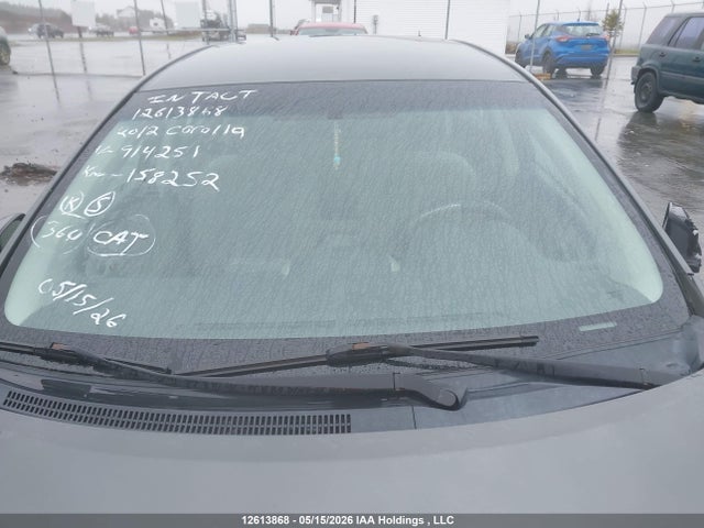 Aukcja sprzedaży 2012 Toyota Corolla S/le, vin: 2T1BU4EE9CC914251, numer aukcji: 12613868