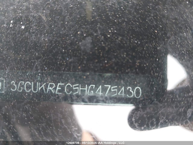 3GCUKREC5HG475430 Chevrolet Silverado 1500 2lt