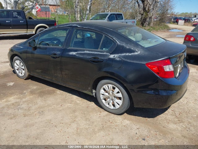 Aukcja sprzedaży 2012 Honda Civic Lx, vin: 2HGFB2F43CH034462, numer aukcji: 12613900