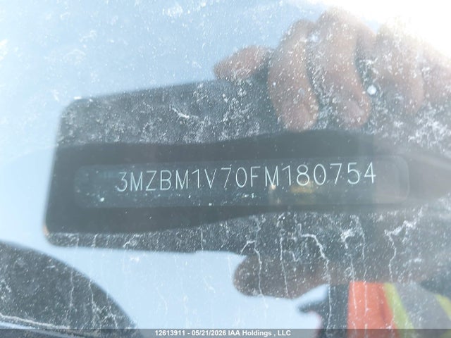 3MZBM1V70FM180754 Mazda Mazda3 Gs