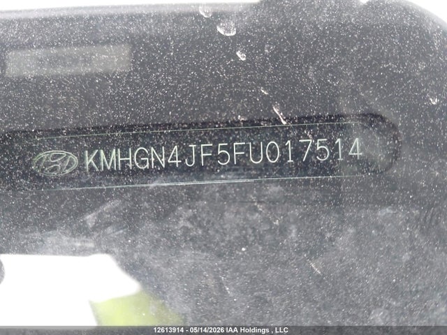 Продаж на аукціоні авто 2015 Hyundai Genesis 5.0l, vin: KMHGN4JF5FU017514, номер лоту: 12613914