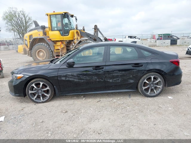 2025 Honda Civic Sport Hybrid/sport Touring Hybrid მანქანა იყიდება აუქციონზე, vin: 2HGFE4F82SH009671, აუქციონის ნომერი: 12613932