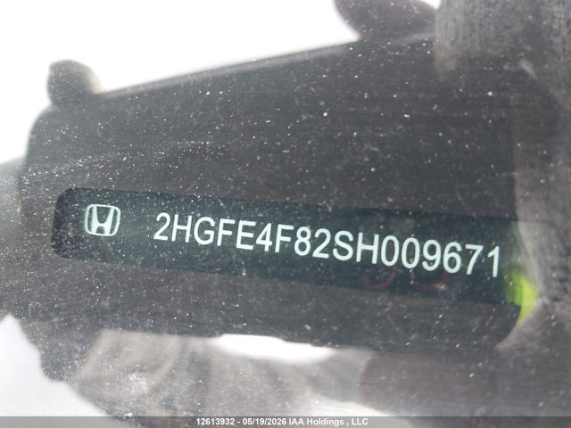 2025 Honda Civic Sport Hybrid/sport Touring Hybrid მანქანა იყიდება აუქციონზე, vin: 2HGFE4F82SH009671, აუქციონის ნომერი: 12613932