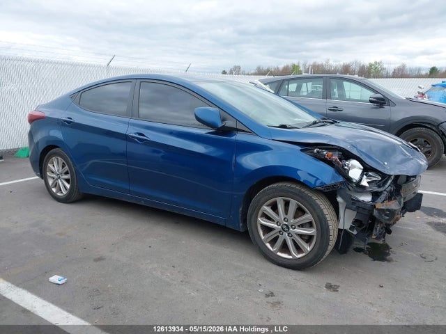2016 Hyundai Elantra Se/sport/limited მანქანა იყიდება აუქციონზე, vin: KMHDH4AE5GU556105, აუქციონის ნომერი: 12613934