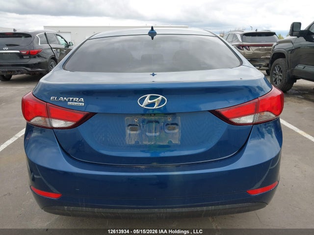 2016 Hyundai Elantra Se/sport/limited მანქანა იყიდება აუქციონზე, vin: KMHDH4AE5GU556105, აუქციონის ნომერი: 12613934
