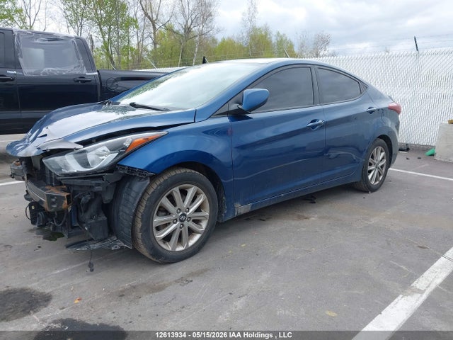 2016 Hyundai Elantra Se/sport/limited მანქანა იყიდება აუქციონზე, vin: KMHDH4AE5GU556105, აუქციონის ნომერი: 12613934