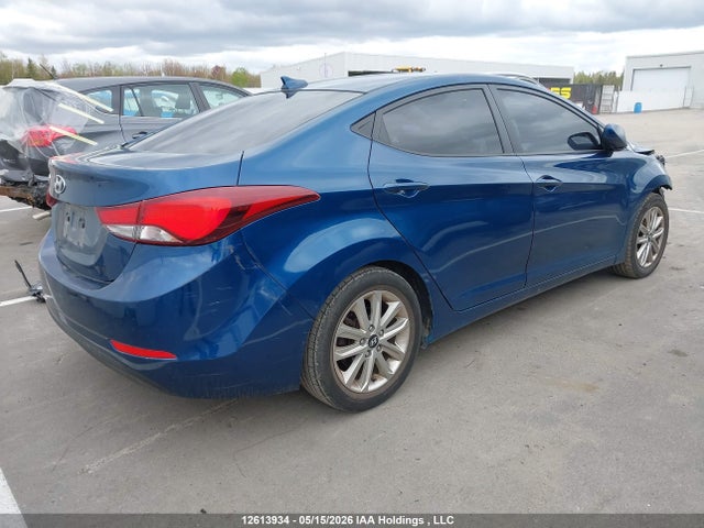 2016 Hyundai Elantra Se/sport/limited მანქანა იყიდება აუქციონზე, vin: KMHDH4AE5GU556105, აუქციონის ნომერი: 12613934