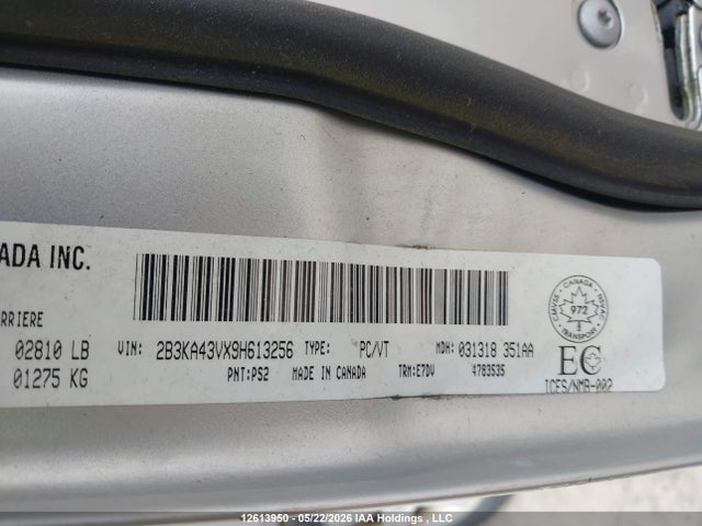 Aukcja sprzedaży 2009 Dodge Charger, vin: 2B3KA43VX9H613256, numer aukcji: 12613950