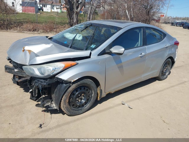 2013 Hyundai Elantra Gls მანქანა იყიდება აუქციონზე, vin: 5NPDH4AE2DH343803, აუქციონის ნომერი: 12597880
