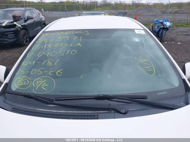 2013 Toyota Corolla S/le მანქანა იყიდება აუქციონზე, vin: 2T1BU4EE6DC040510, აუქციონის ნომერი: 12613971